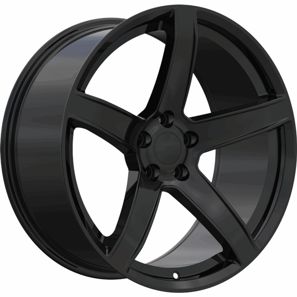 Gloss Black Eclipse Replica 358 Wheels