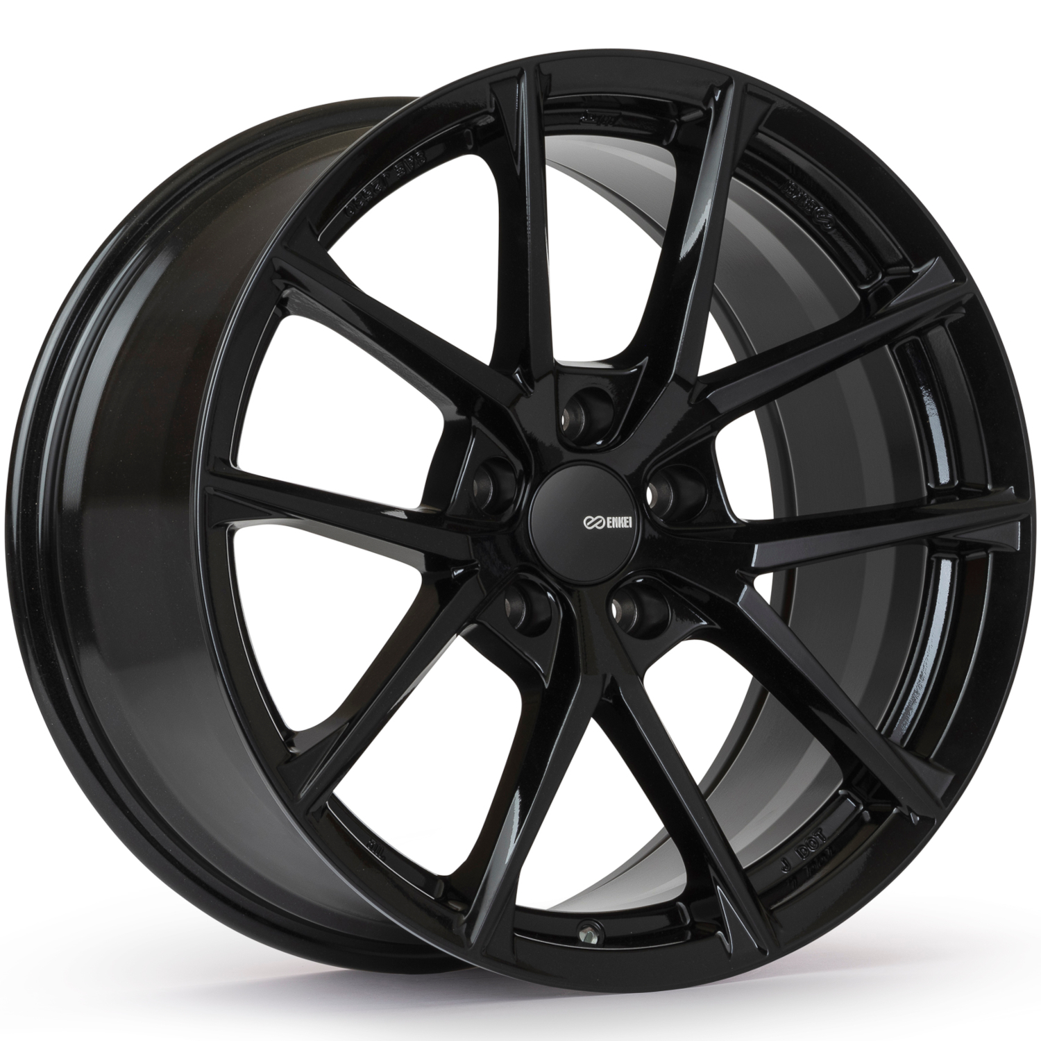 Enkei Helix 18x8.5 45 Gloss Black | 549-885-8045BK | Fitment