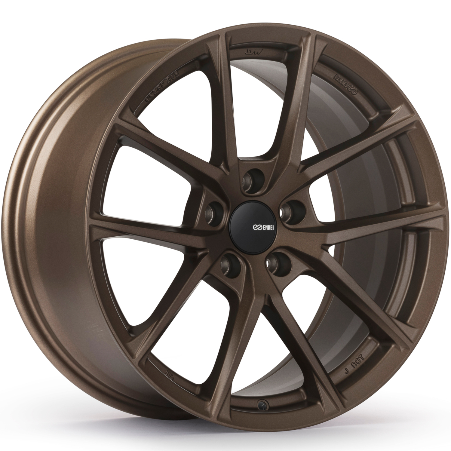 Matte Bronze Enkei Helix Wheels