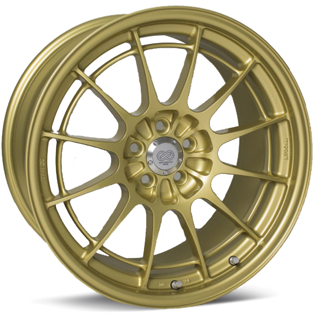Gold Enkei NT03M Wheels