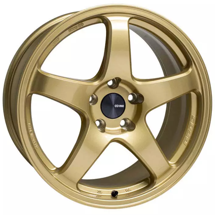 Gold Enkei PF05 Wheels