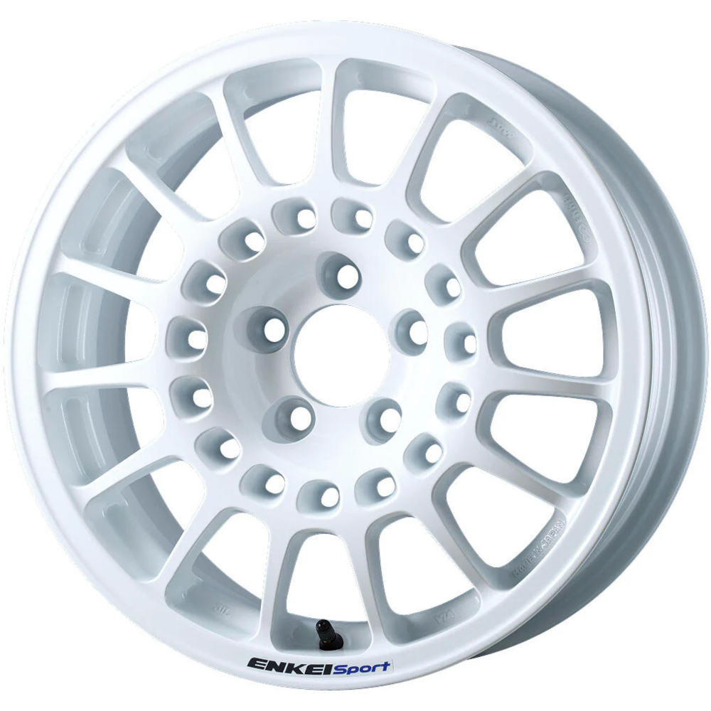 White Enkei RC-G5 Wheels