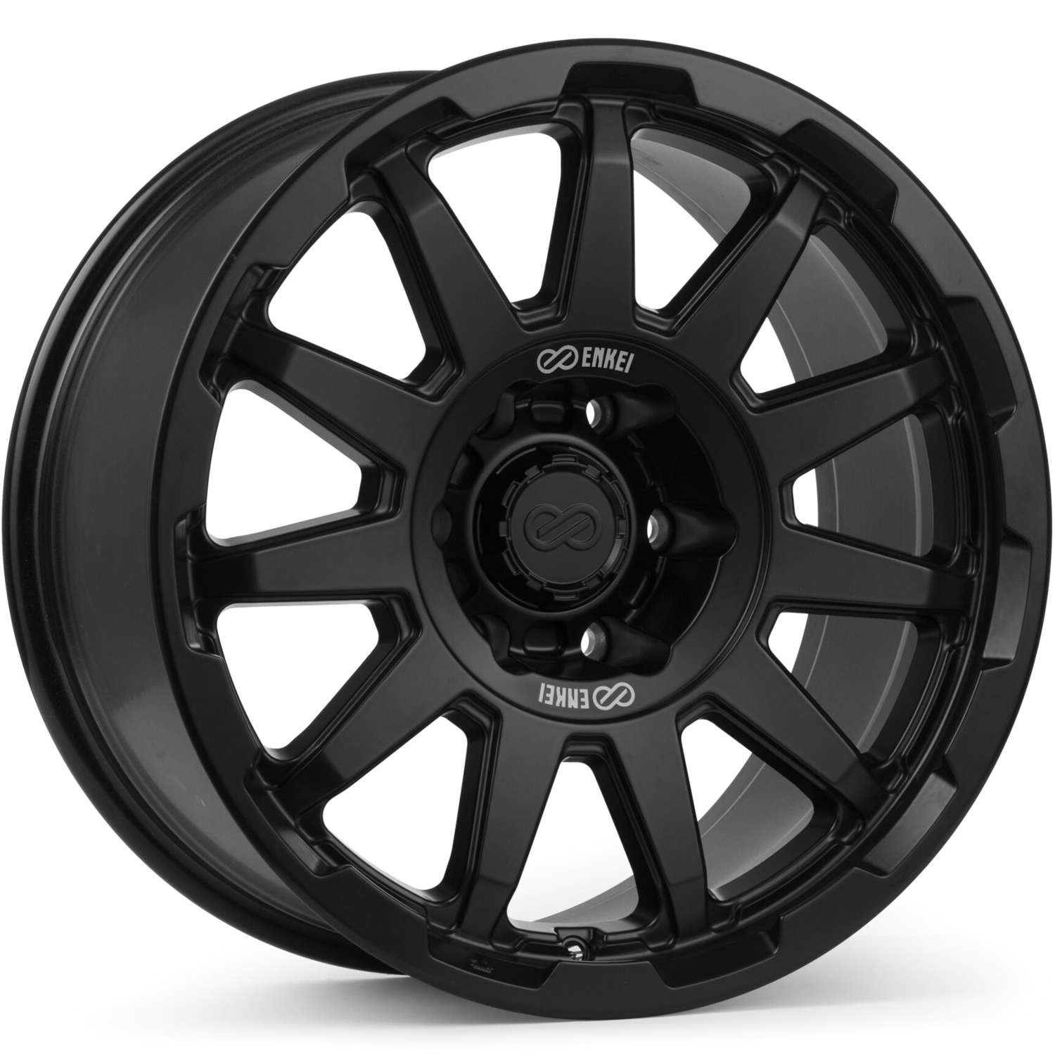 Matte Black Enkei Trail-Cross Wheels