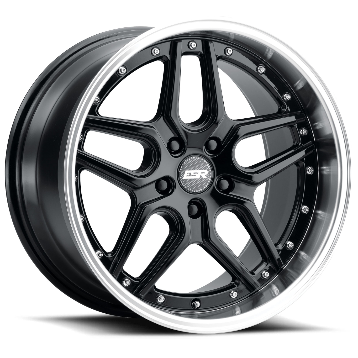 Black Machined ESR CS15.2 Wheels