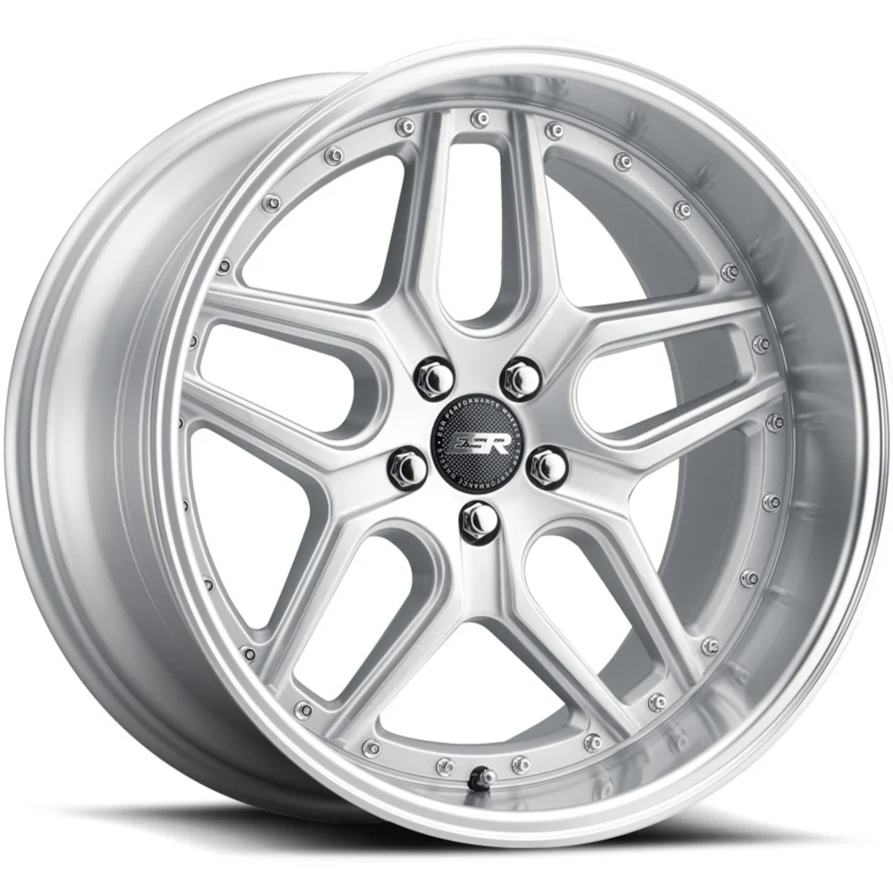 Silver Machined ESR CS15.2 Wheels
