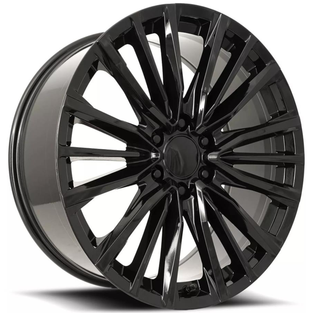 Gloss Black Factory Reproductions FR205 Wheels