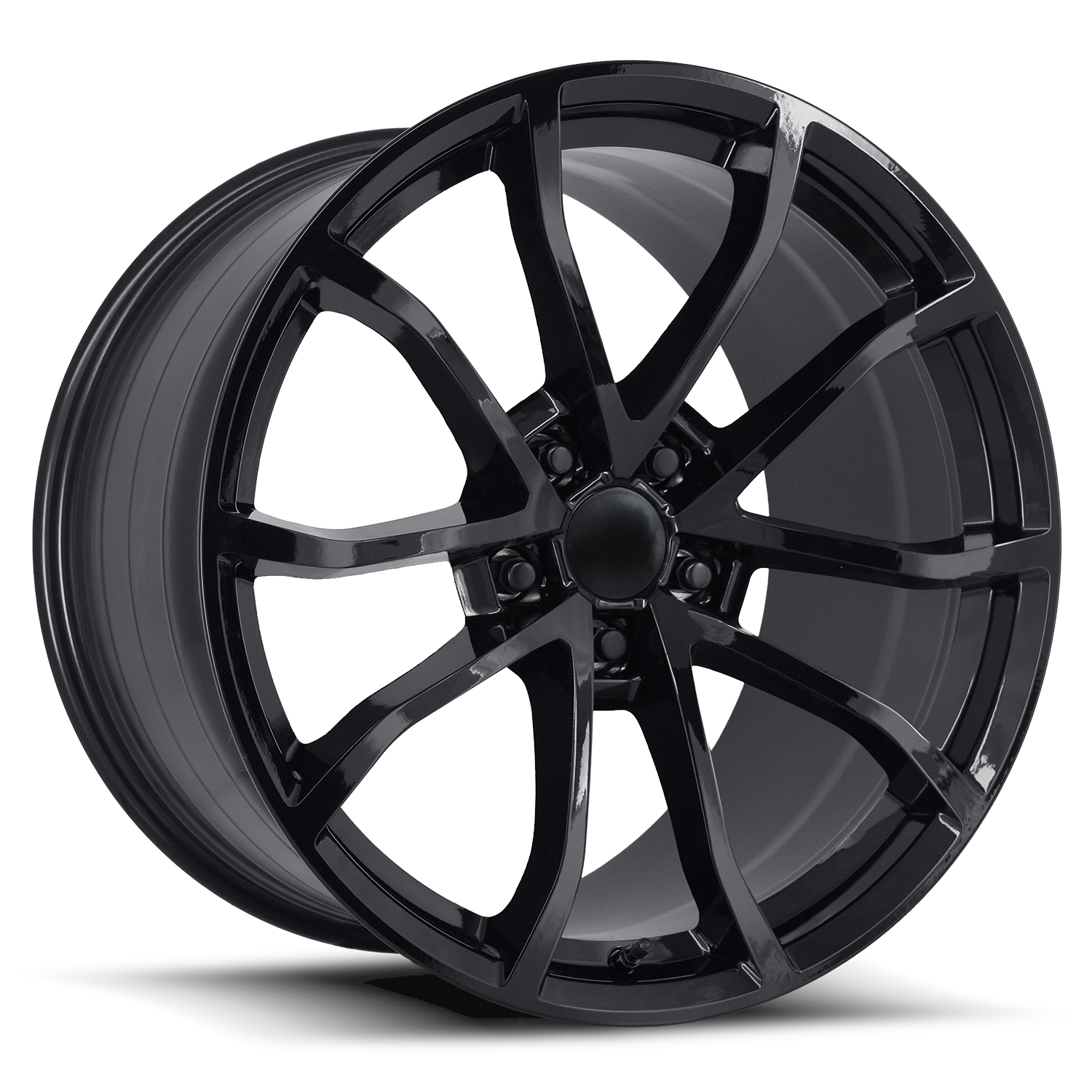 Gloss Black Factory Reproductions FR25F Wheels