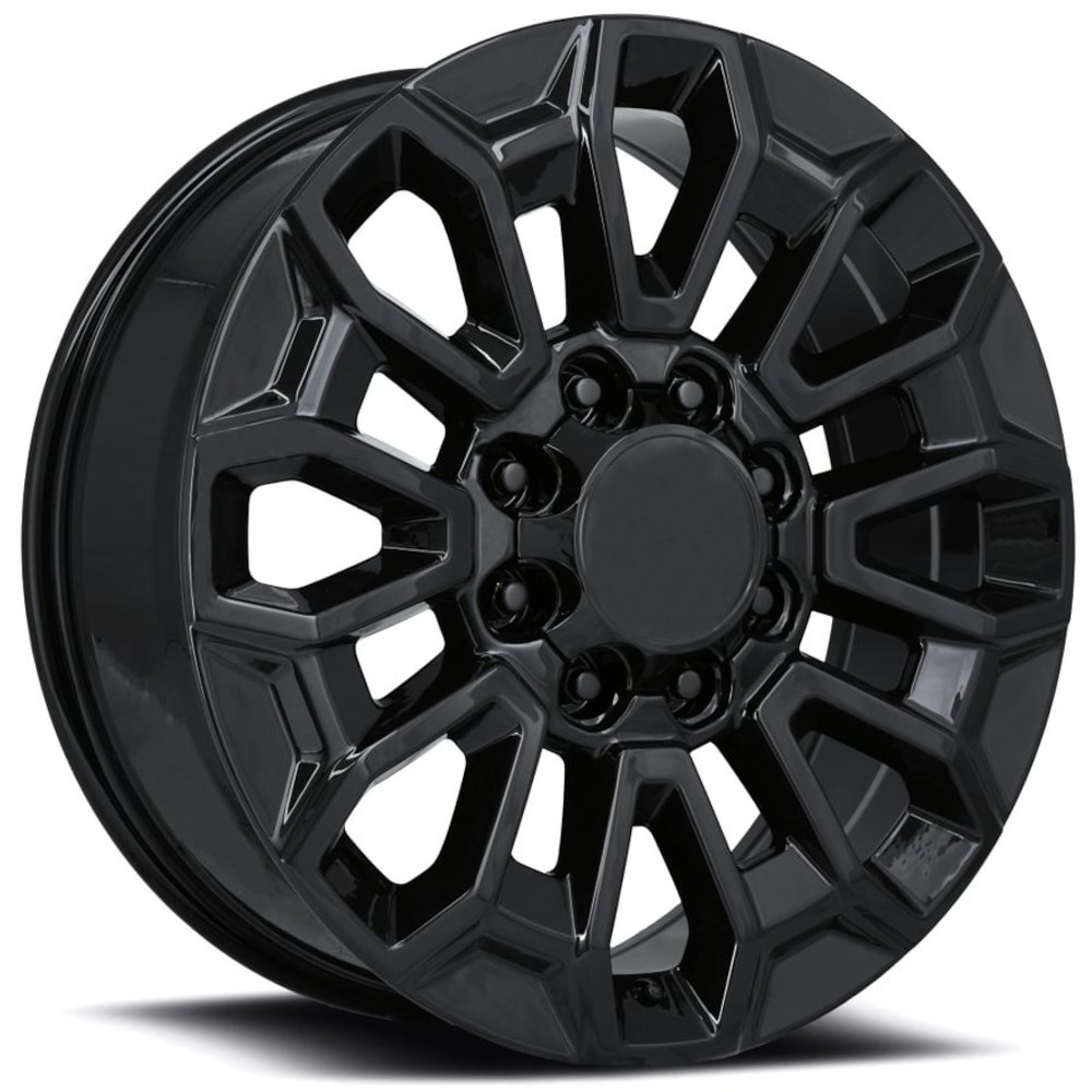Gloss Black Factory Reproductions FR277 Wheels