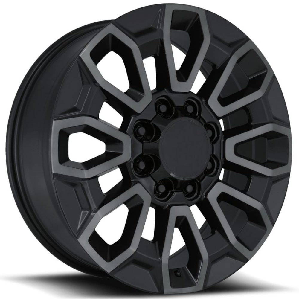 Satin Black Factory Reproductions FR277 Wheels