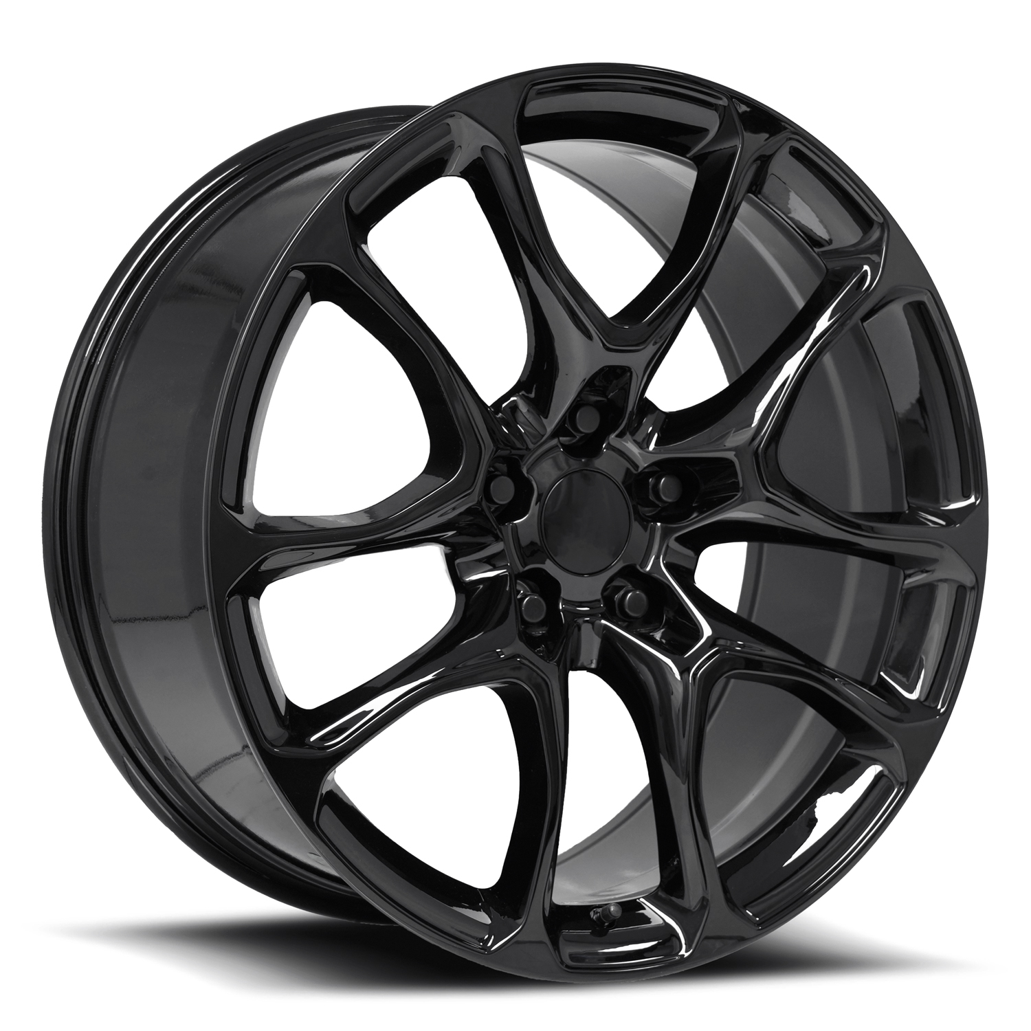Gloss Black Factory Reproductions FR551F Wheels