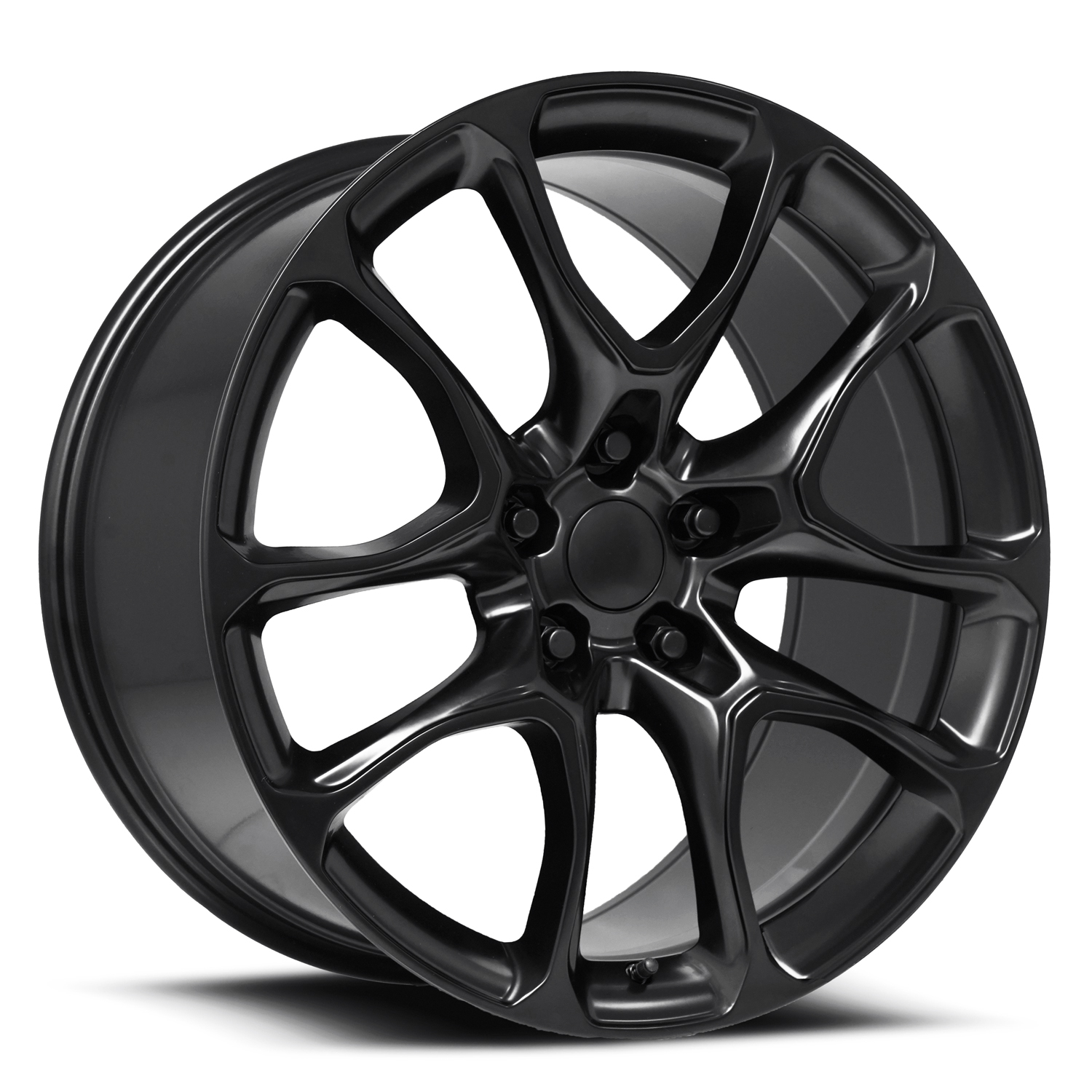 Satin Black Factory Reproductions FR551F Wheels
