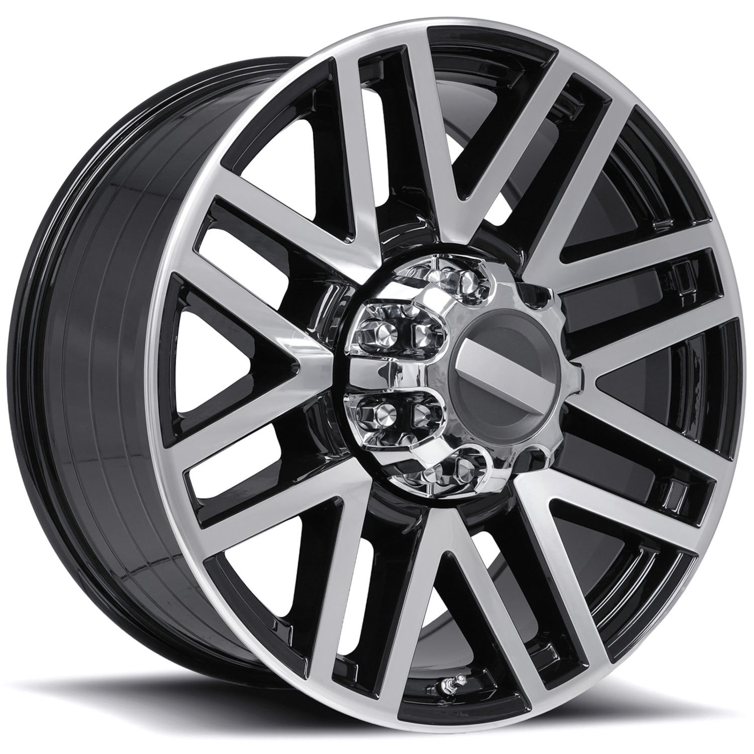 Black Machined Factory Reproductions FR751 Wheels