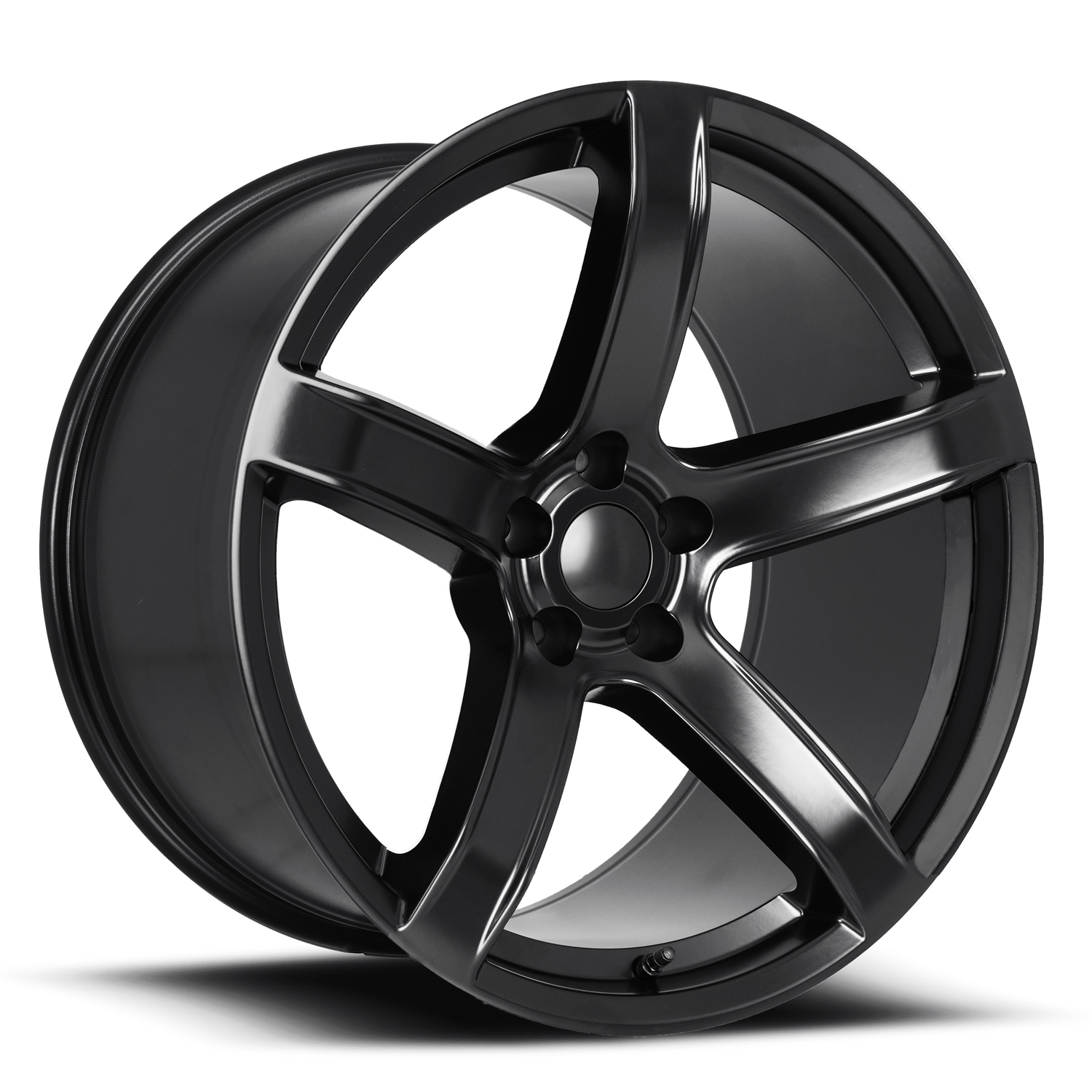 Satin Black Factory Reproductions FR77F Wheels