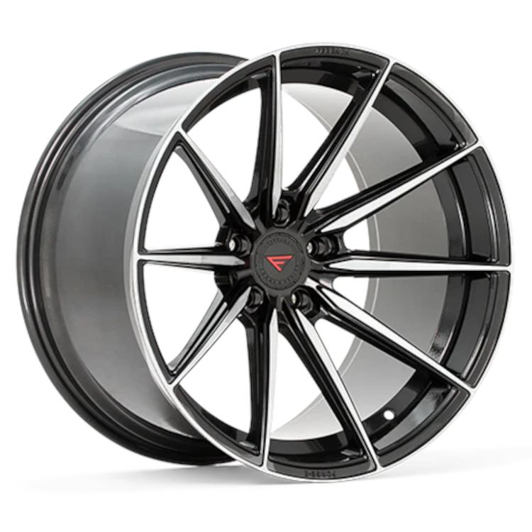 Graphite Machined Ferrada F8-FR10 Wheels