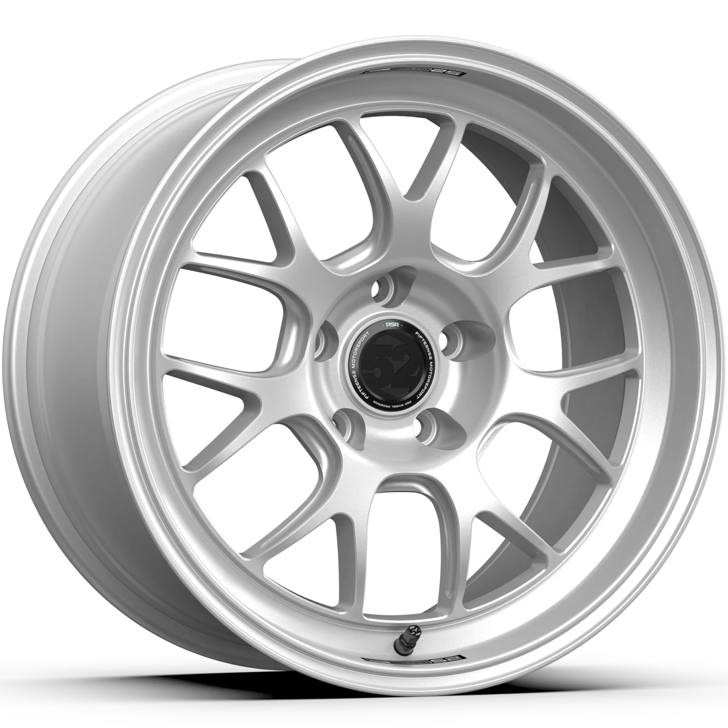Radiant Silver Fifteen52 Vertex RSR Wheels