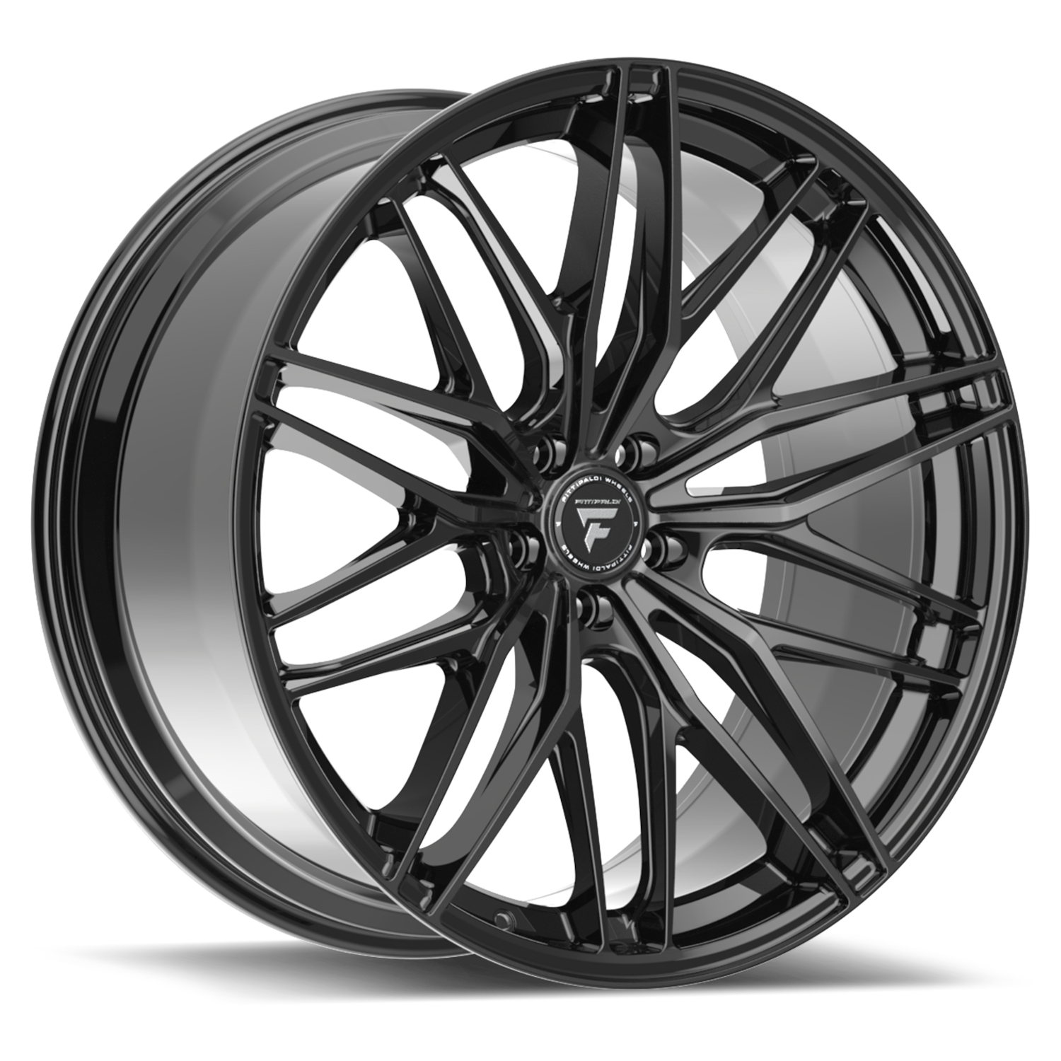 Gloss Black Fittipaldi FS372 Wheels
