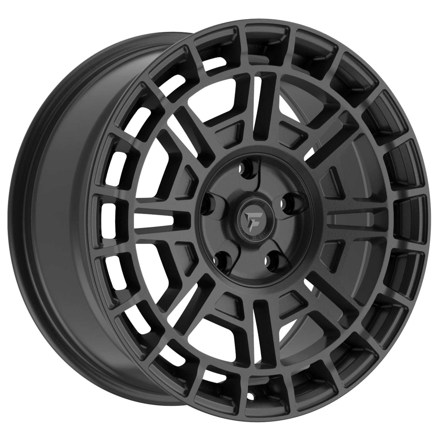 Satin Black Fittipaldi Offroad FT109 Wheels