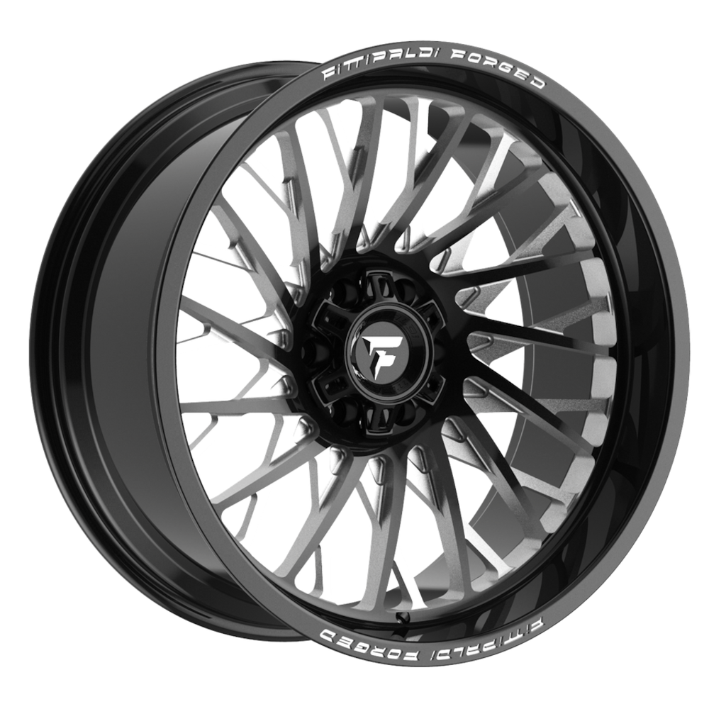 Black Milled Fittipaldi Offroad FTF501 Wheels