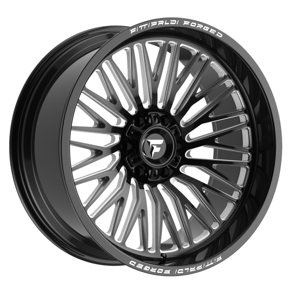 Black Milled Fittipaldi Offroad FTF505 Wheels