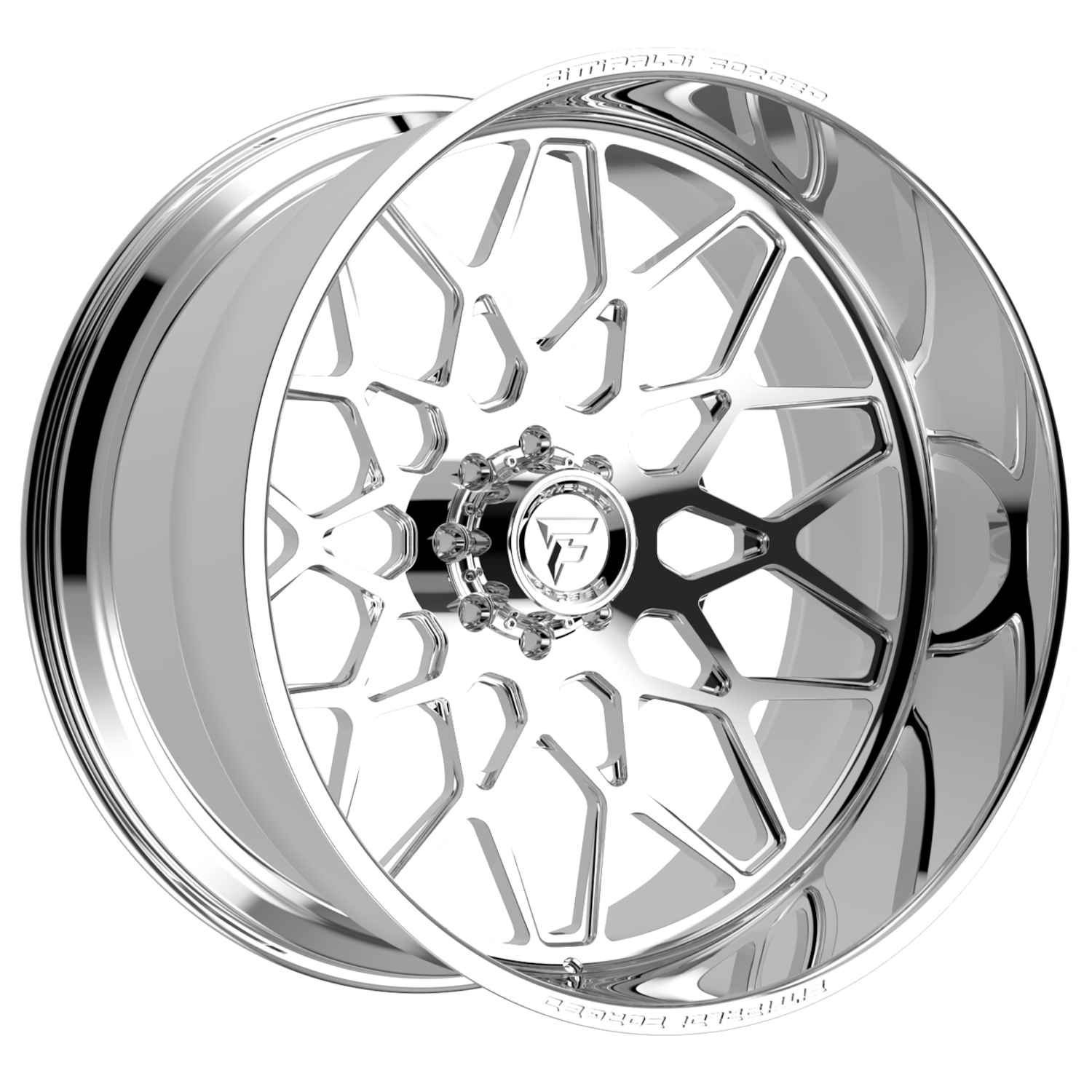 Polished Fittipaldi Offroad FTF508 Wheels