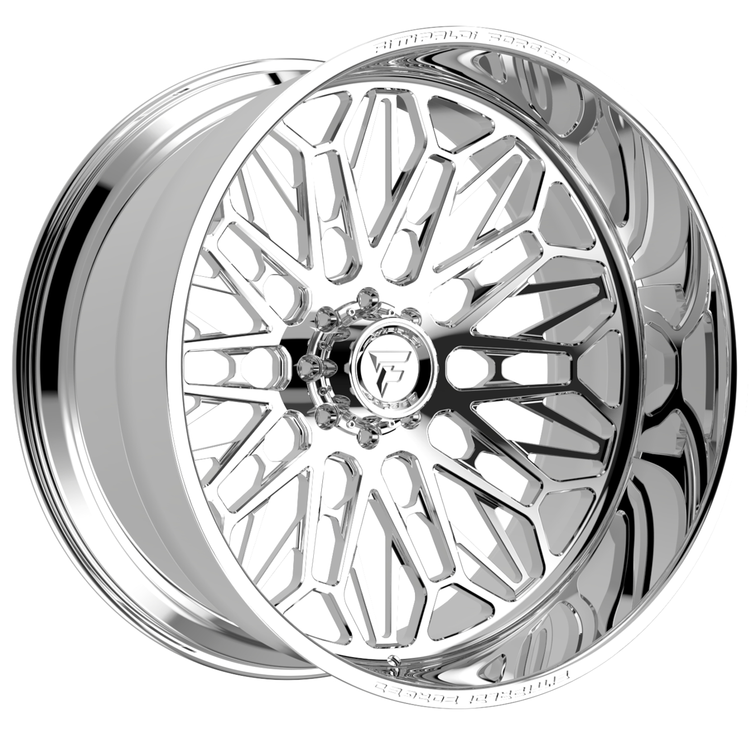 Polished Fittipaldi Offroad FTF509 Wheels