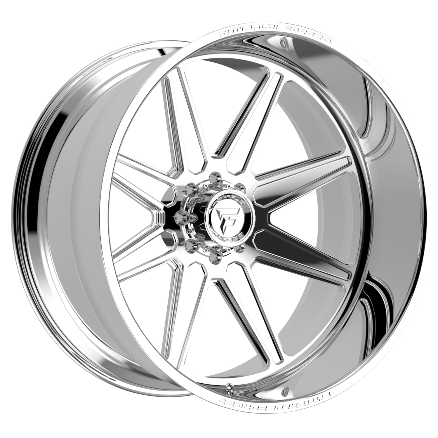 Polished Fittipaldi Offroad FTF511 Wheels