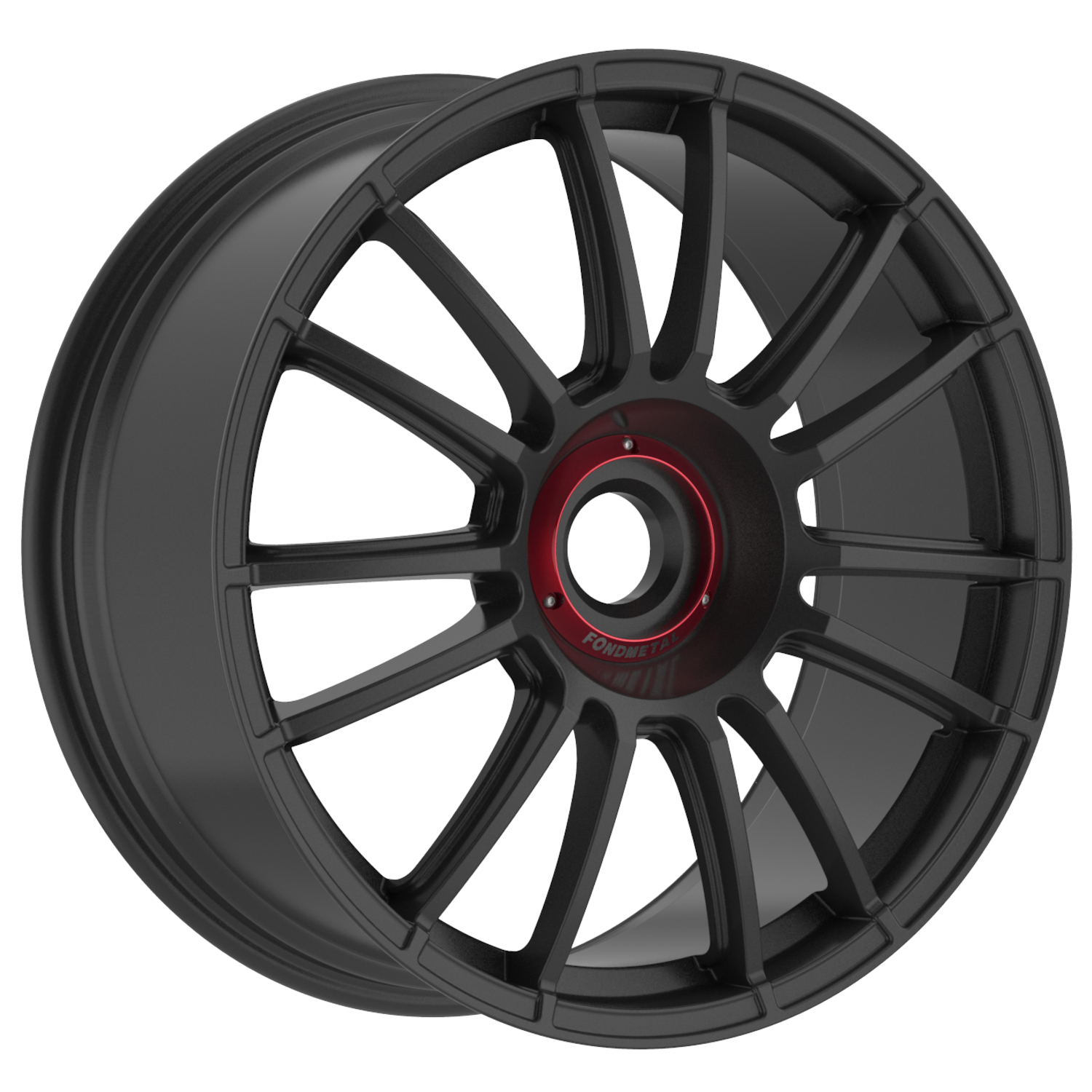 Matte Black Fondmetal 9RR MD Wheels