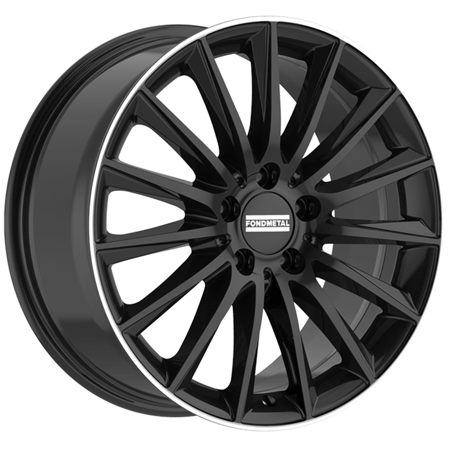 Black Machined Fondmetal Aidon Wheels