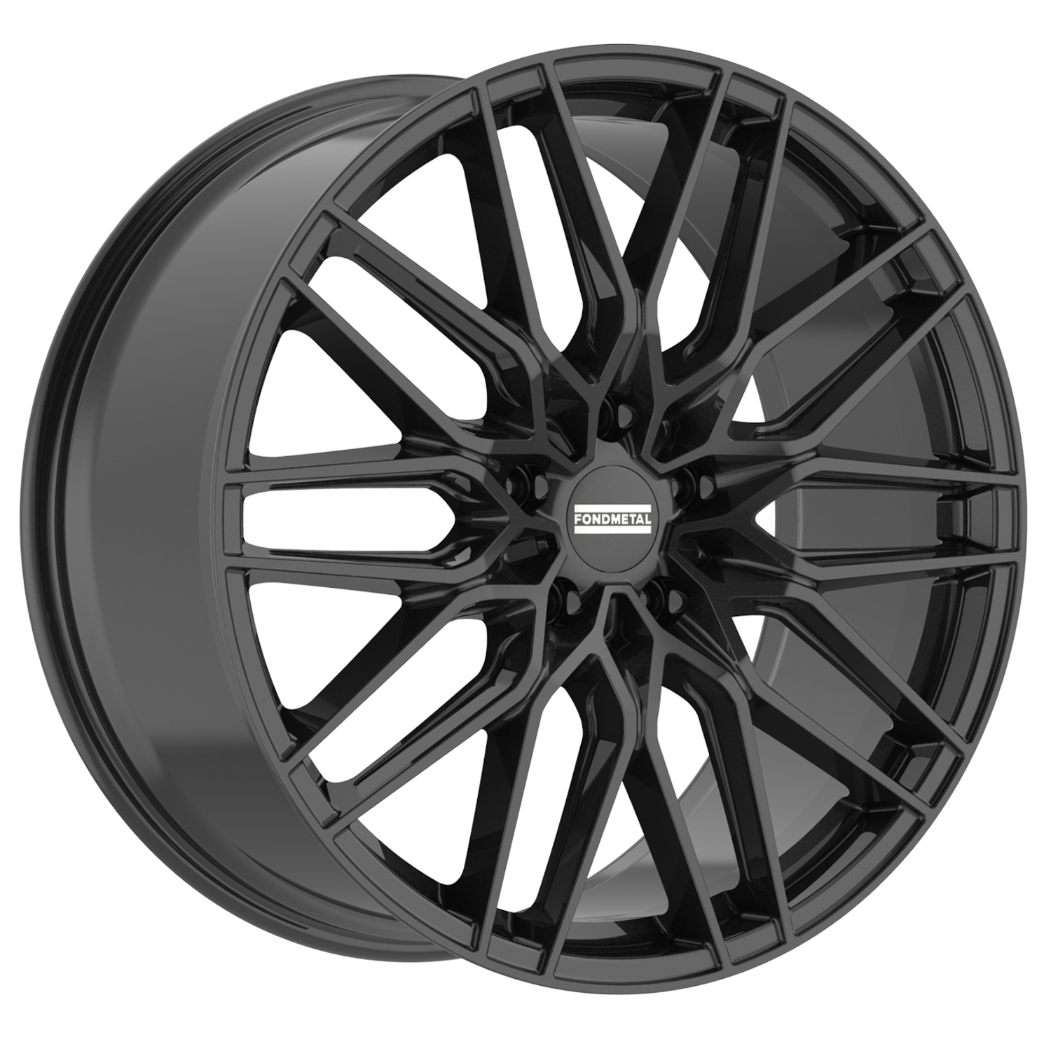 Gloss Black Fondmetal Cratos Wheels