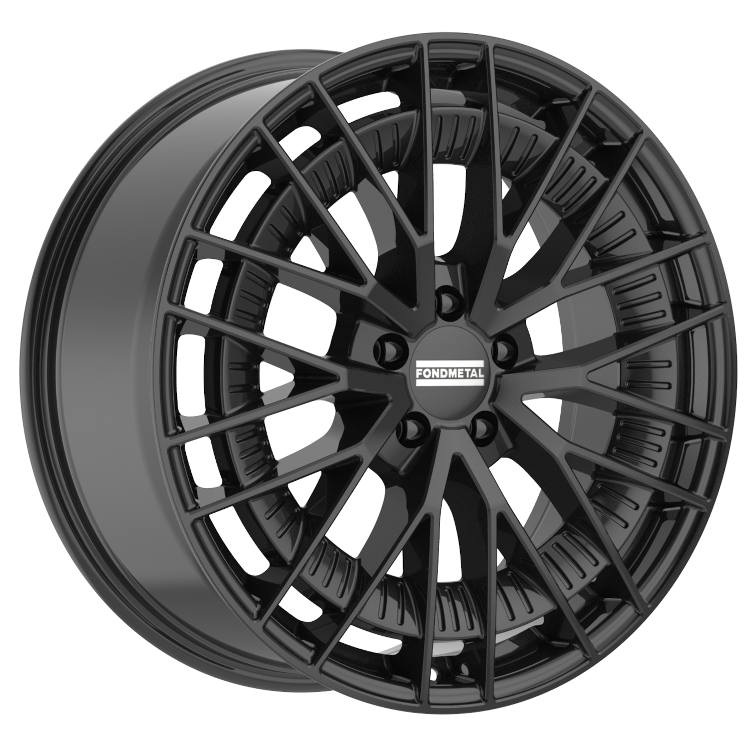 Gloss Black Fondmetal Kari Wheels