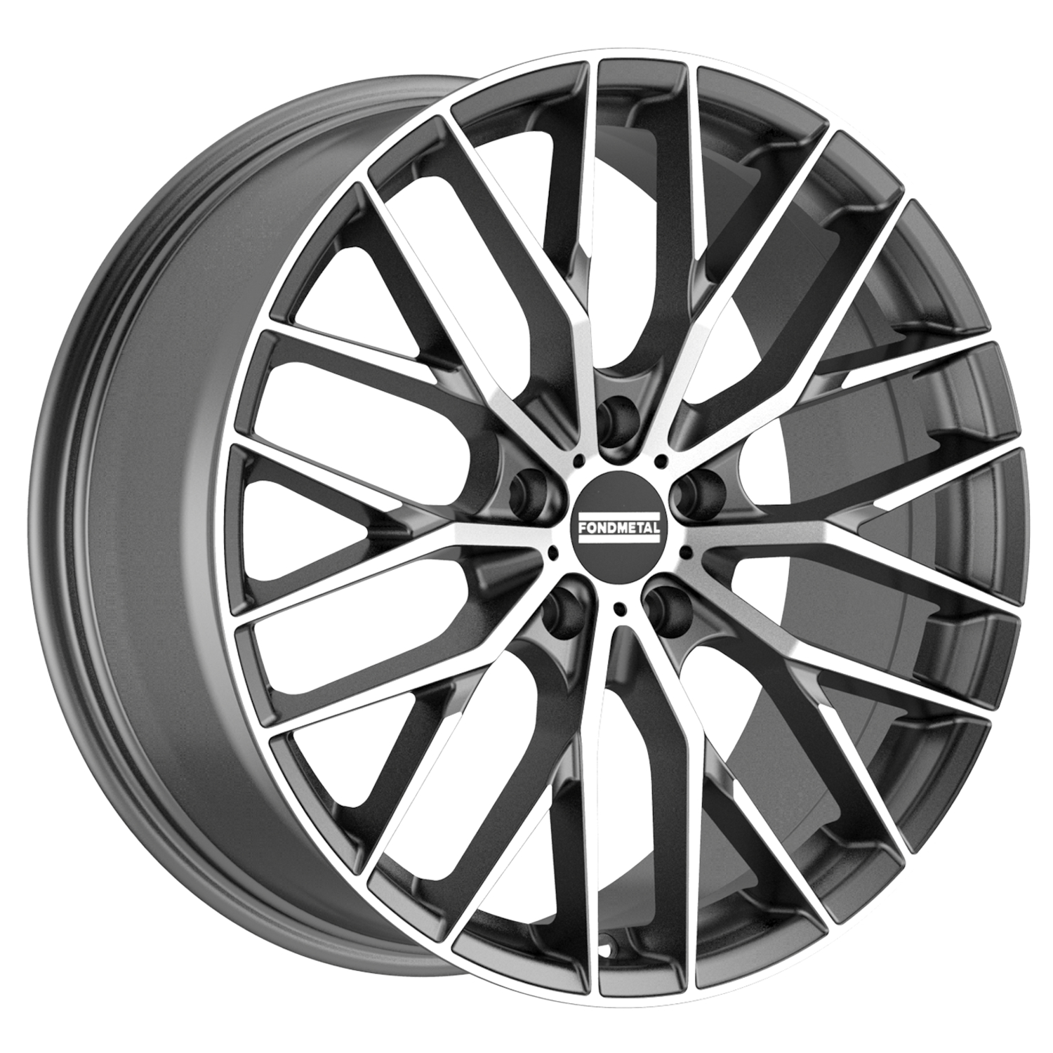 Gray Machined Fondmetal Makhai Wheels