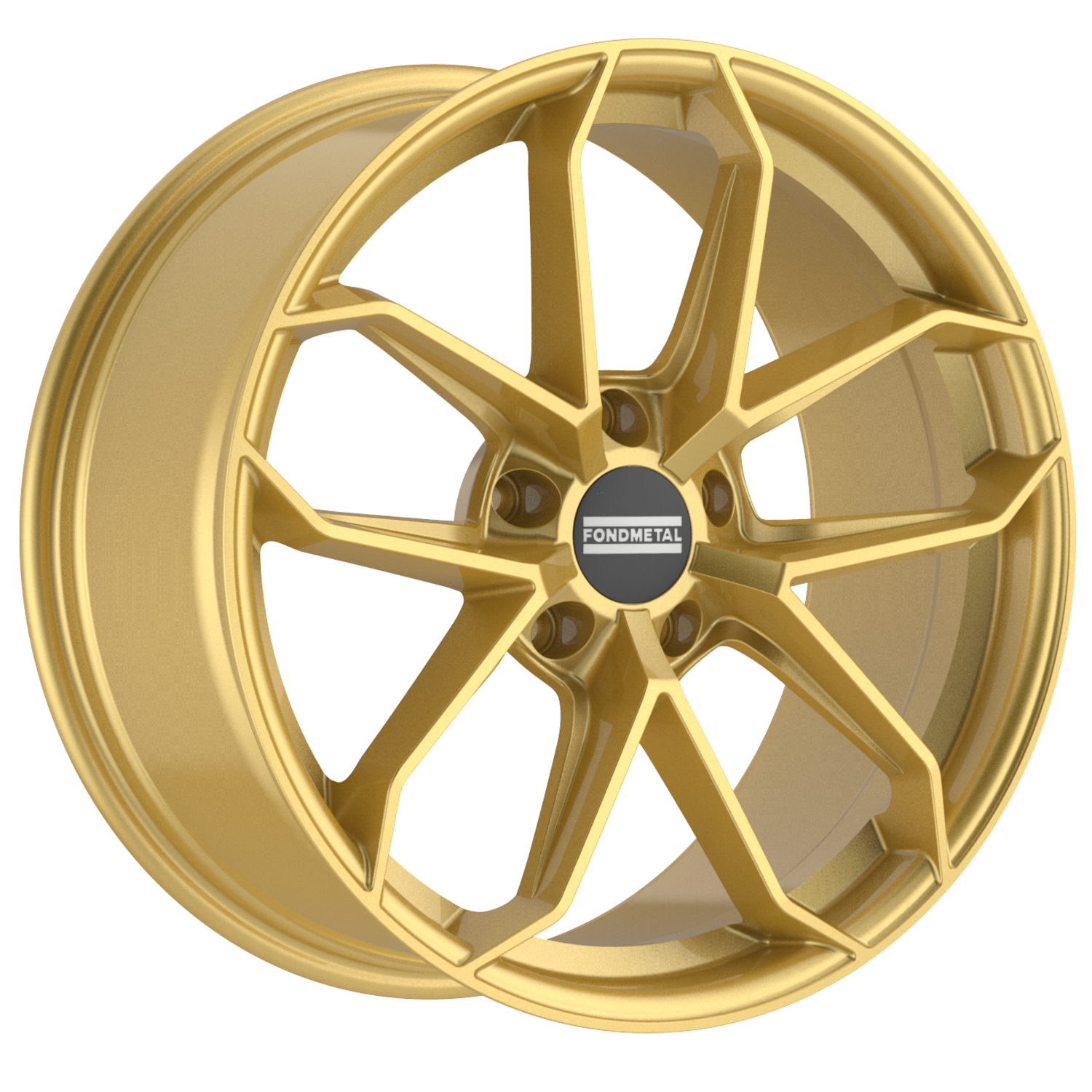 Matte Gold Fondmetal Zelos Wheels