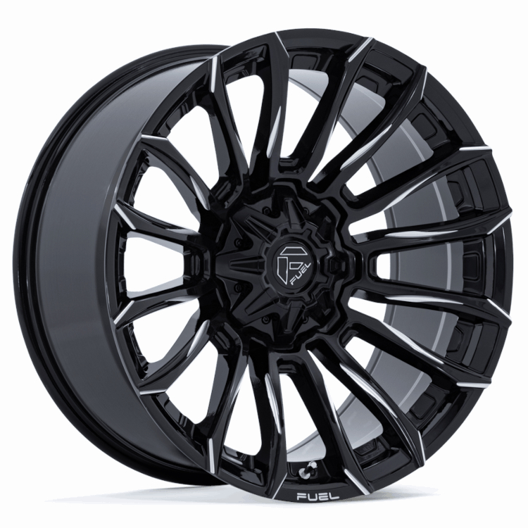 Black Milled Fuel Blade Wheels