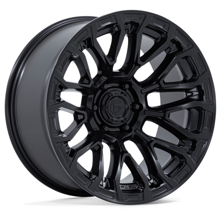 Blackout Black Fuel Chisel Wheels