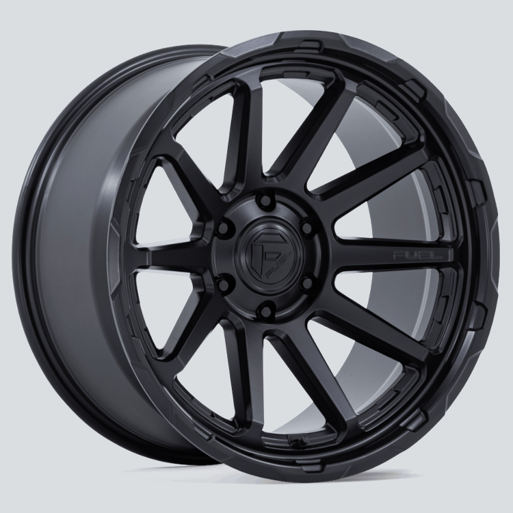 Matte Black Fuel Circuit Wheels