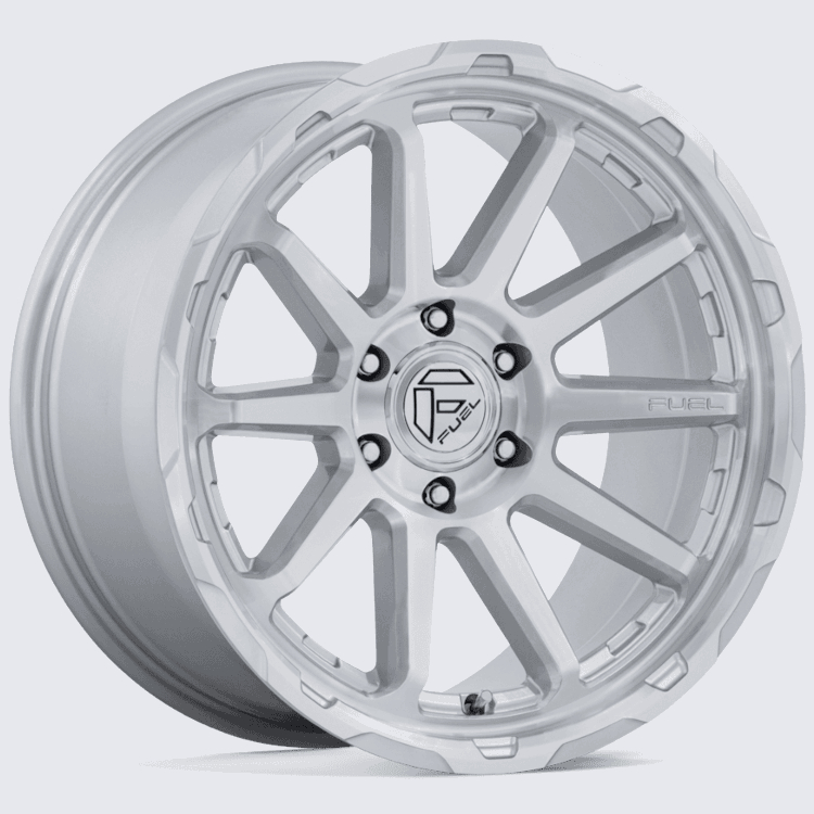 Silver Machined Fuel Circuit Wheels