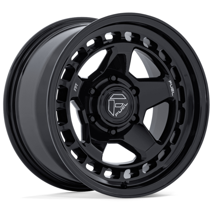 Gloss Black Fuel Core Wheels