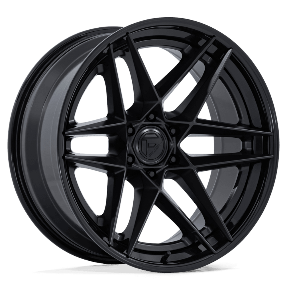 Matte Black Fuel Flight Wheels