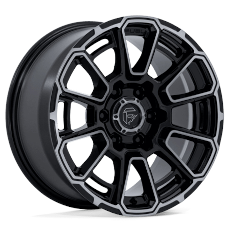 Black Tint Fuel Foxhound Wheels