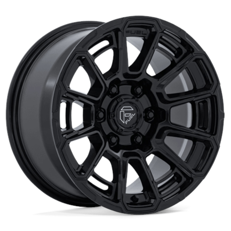 Gloss Black Fuel Foxhound Wheels