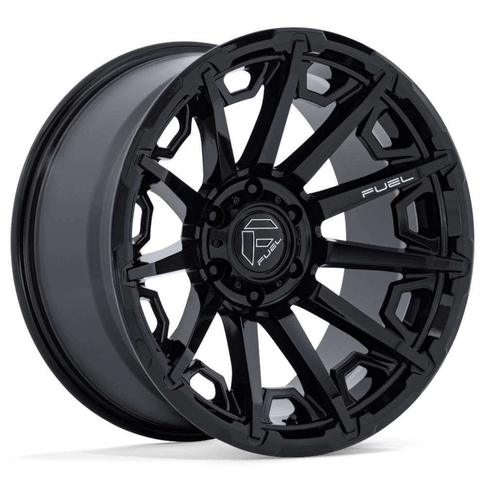 Gloss Black Fuel Grip Wheels