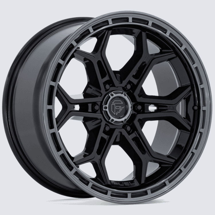 Black Gunmetal Fuel Heathen Wheels