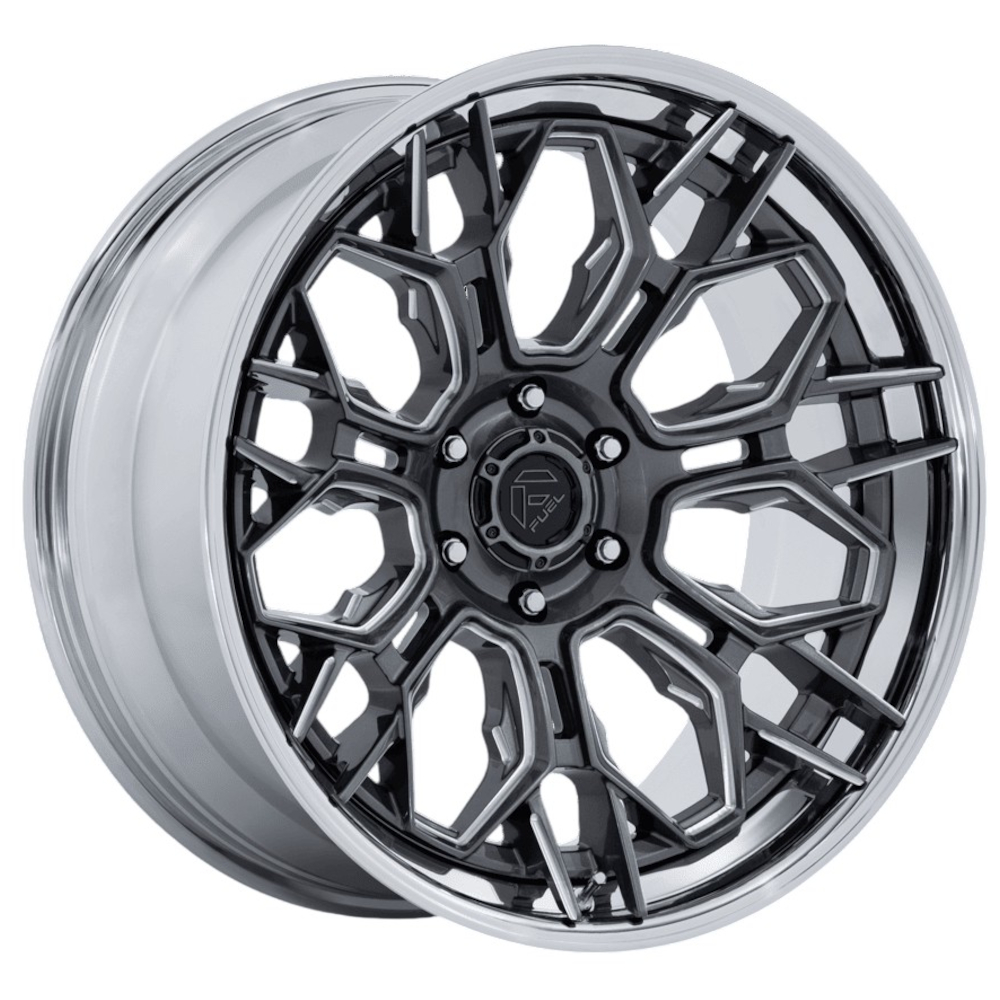 Gunmetal Chrome Fuel Hive Wheels