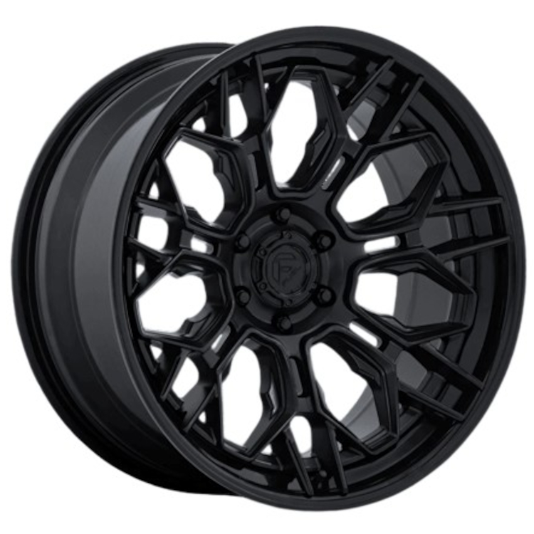 Matte Black Fuel Hive Wheels