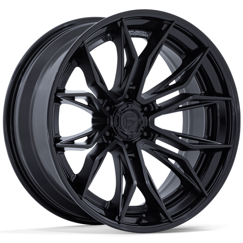 Matte Black Fuel Mutiny Wheels