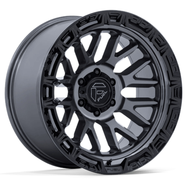 Gray Black Fuel Rail Wheels