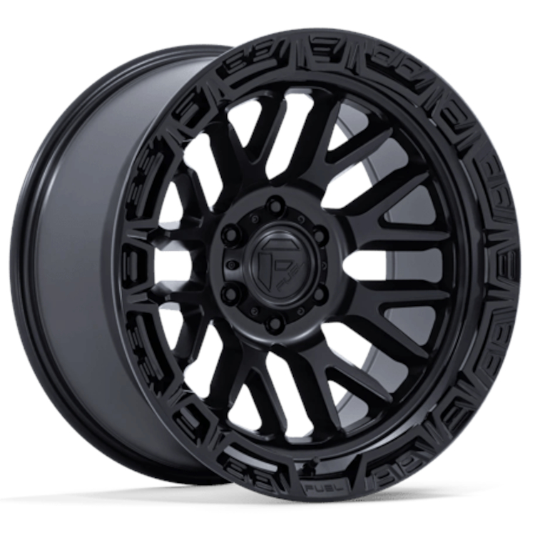 Matte Black Fuel Rail Wheels
