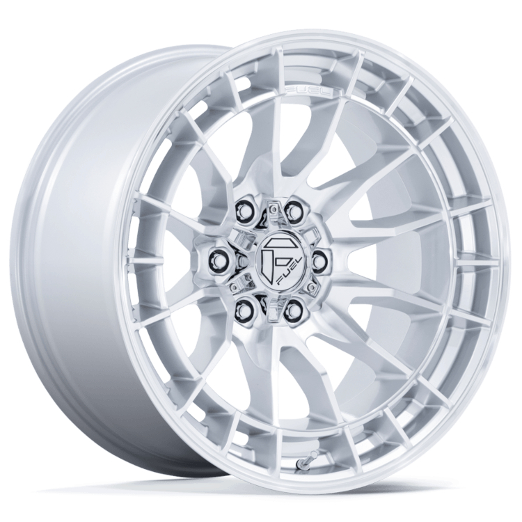 Silver Machined Fuel Revolt Wheels