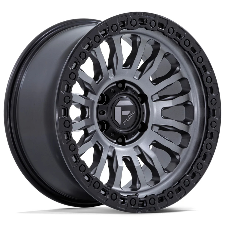 Gunmetal Black Fuel Rincon Beadlock Wheels