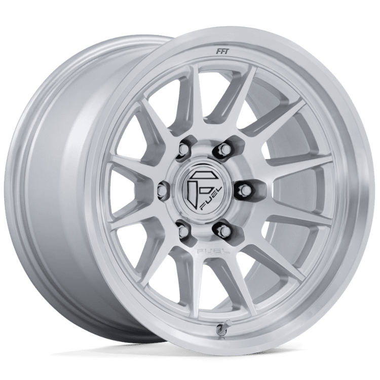 Silver Machined Fuel Spur Wheels